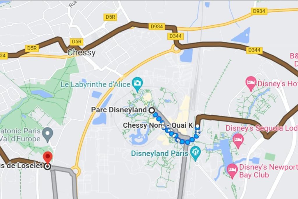 B206 Disneyland Paris Appartementappartement Montévrain Esterno foto